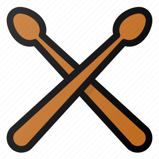 Drum, sticks, music, instrument icon - Download on Iconfinder