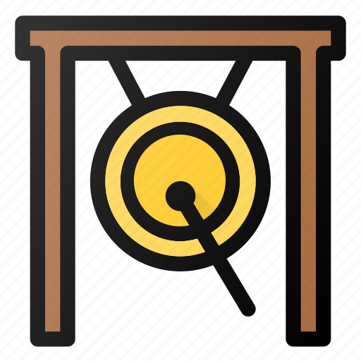 Gong, music, instrument icon - Download on Iconfinder