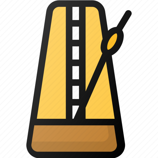 Metronome, music, instrument icon - Download on Iconfinder