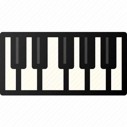 Piano, keys, music, instrument icon - Download on Iconfinder