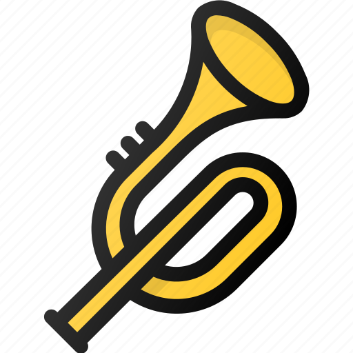 Trompet, music, instrument icon - Download on Iconfinder