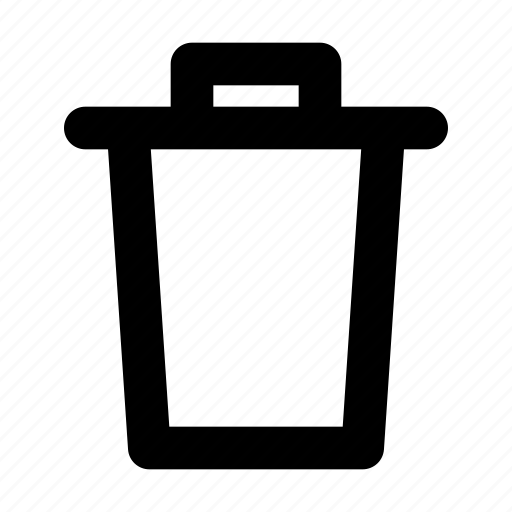 Trash, delete, remove, garbage, trash can, rubbish bin, trashcan icon - Download on Iconfinder
