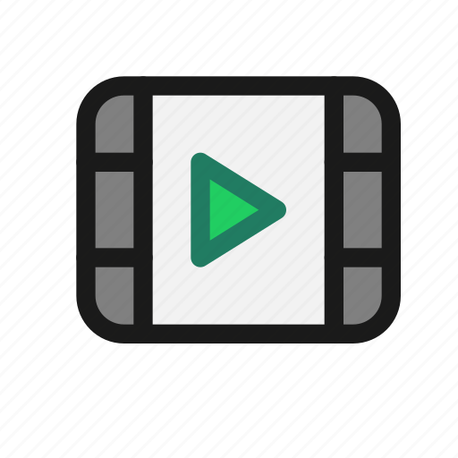 Video, movie, film, media, clip, player, music icon - Download on Iconfinder