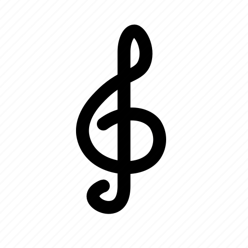 Clef, music, musical notation, orchestra, violin, violin clef icon - Download on Iconfinder
