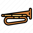 bugle, instrument, jazz, musical, woodwind