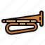 bugle, instrument, jazz, musical, woodwind 