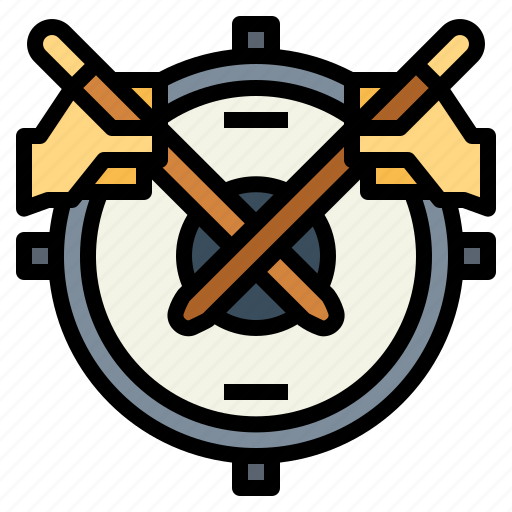 Drum, drummer, hand, music icon - Download on Iconfinder