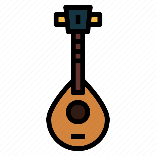 Instrument, instruments, mandolin, music, string icon - Download on Iconfinder