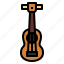 acoustic, instrument, musical, ukulele 