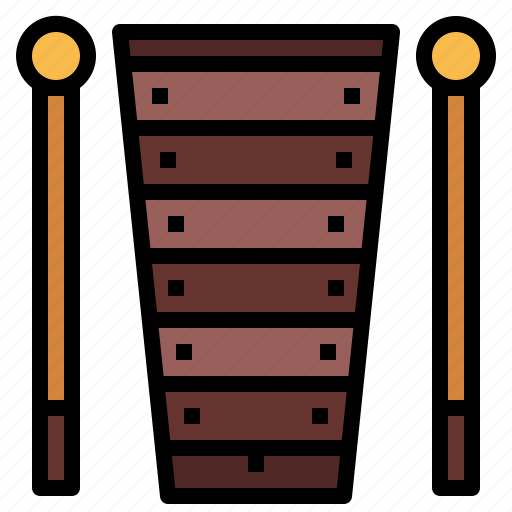 Instruments, music, percussion, xylophone icon - Download on Iconfinder