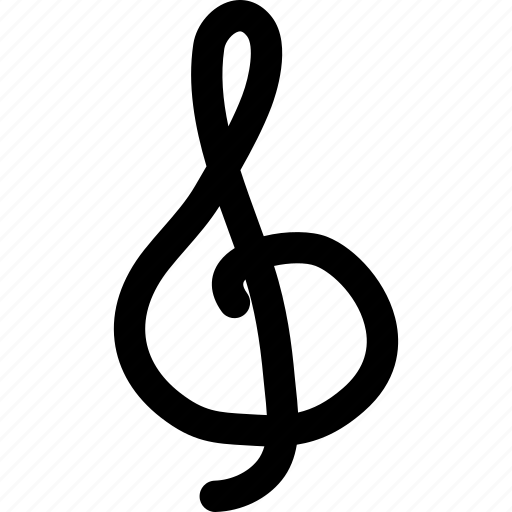 Classic music, clef, french violin clef, g clef, melody, treble clef icon - Download on Iconfinder