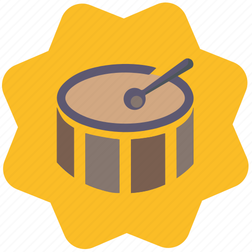 Drum, melody, music, song icon - Download on Iconfinder