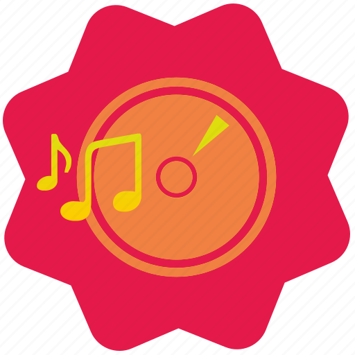 Disc, melody, music, song icon - Download on Iconfinder