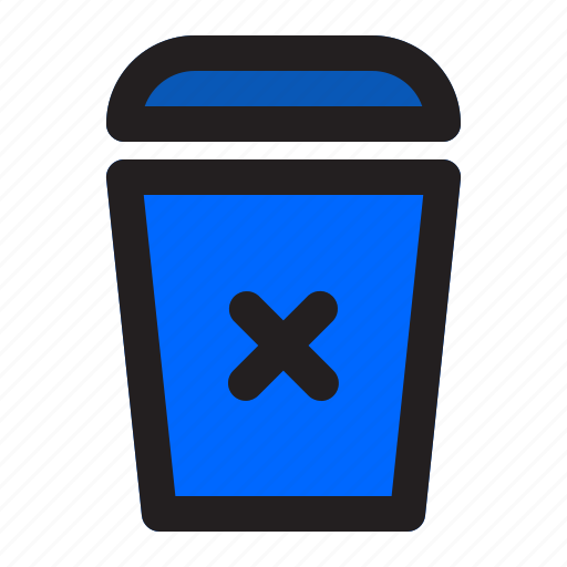 Trash, garbage, remove, delete, cancel, close, minus icon - Download on Iconfinder