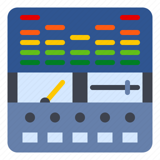 Audio, controller, equalizer, music, studio icon - Download on Iconfinder