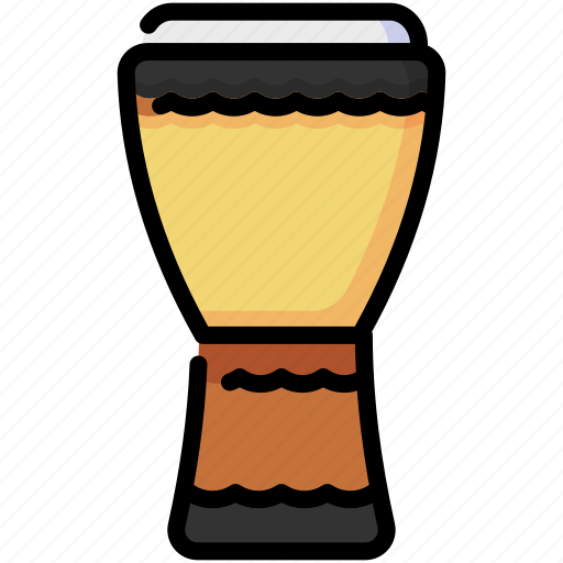 Djembe, drum, ethnic, musical, music icon - Download on Iconfinder