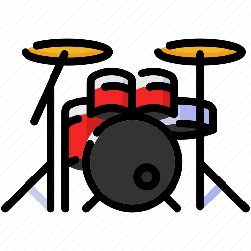 Drum, band, musical, instrument, music icon - Download on Iconfinder