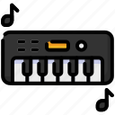 keyboard, piano, musical, instrument, music