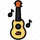 ukulele, guitar, musical, instrument, music