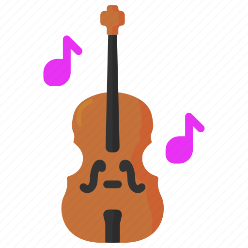 Contrabass, bass, musical, jazz, violin, guitar, musical-instrument icon - Download on Iconfinder