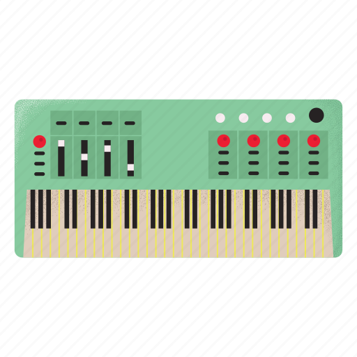 Musical keyboard, keyboard, electronic, concert, musical instrument, music, synthesizer icon - Download on Iconfinder