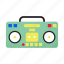 radio, boombox, transistor radio, radio cassette, stereo, sound, music 