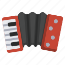 accordion, music, jazz, instrument, equipment