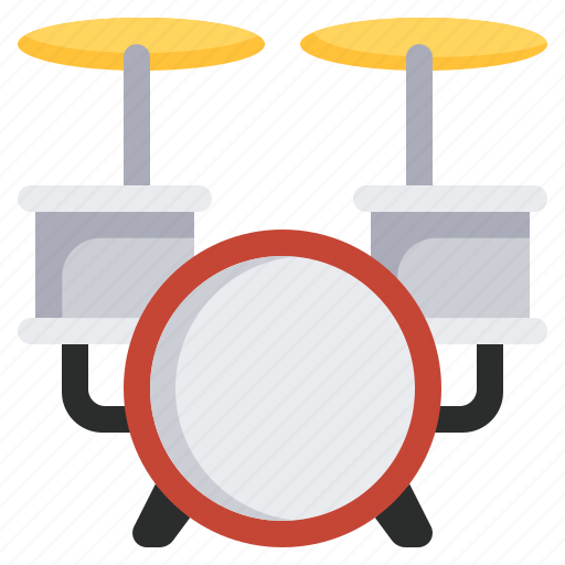 Drum, set, band, rhythm, equipment icon - Download on Iconfinder