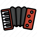 accordion, music, jazz, instrument, equipment