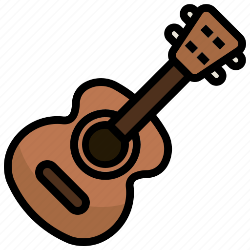 Acoustic, guitar, music, rhythm, instrument, equipment icon - Download on Iconfinder