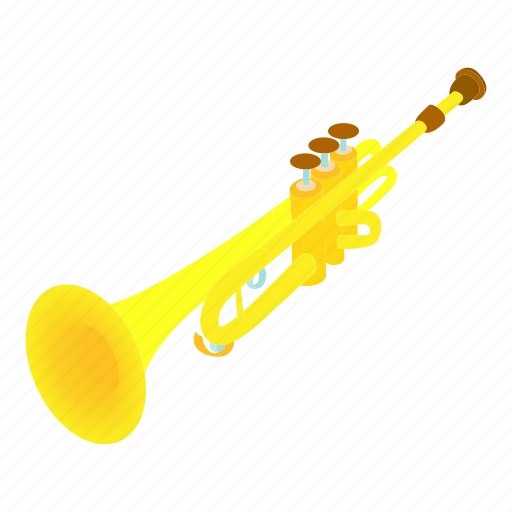 Cartoon, classical, horn, instrument, orchestra, orchestral, trumpet icon - Download on Iconfinder