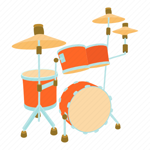 Beat, cartoon, drum, music, musical, percussion, sound icon - Download on Iconfinder