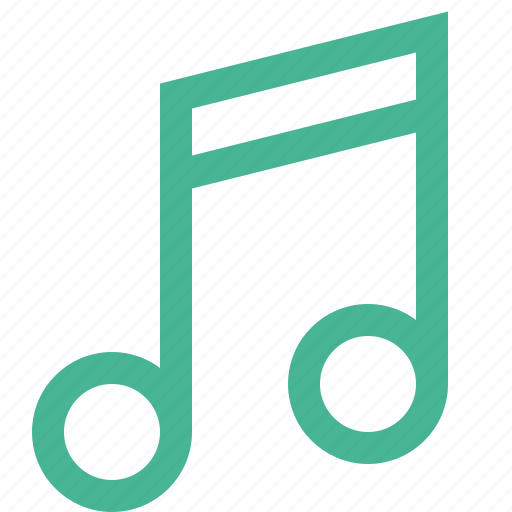 Note, audio, music, musical, notes, sound icon - Download on Iconfinder