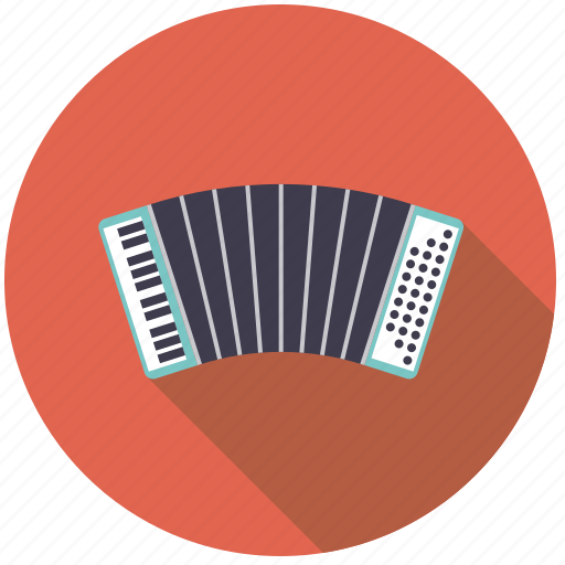 Accordion, harmonica, instrument, keyboard, music, sound, squeezebox icon - Download on Iconfinder
