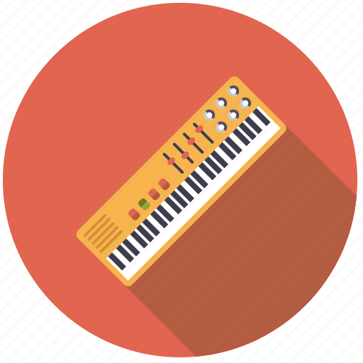 Electric organ, instrument, keyboard, music, organ, sound, synthesizer icon - Download on Iconfinder