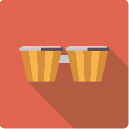 Bongo, instrument, music, percussion, rhythm, sound icon - Download on Iconfinder