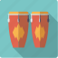 congas, drum, instrument, music, percussion, rhythm, sound 