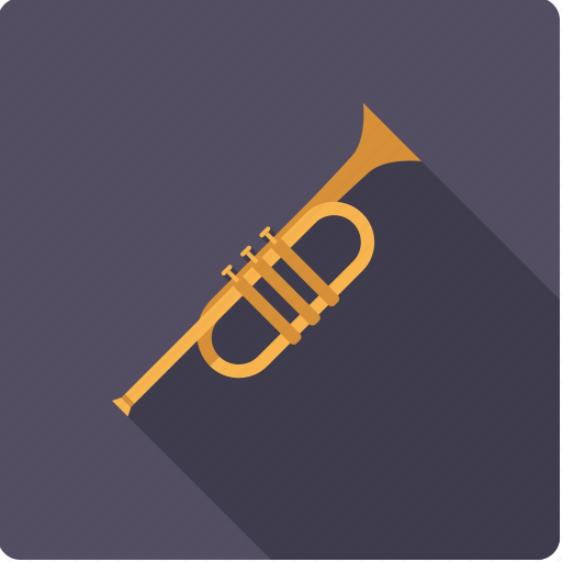 Brass, instrument, music, sound, trumpet, wind icon - Download on Iconfinder