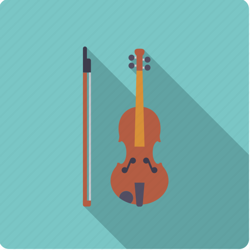 Bow, instrument, music, sound, string, violin icon - Download on Iconfinder