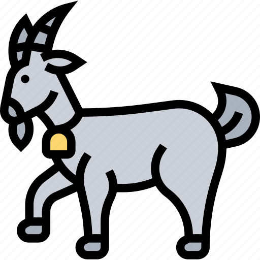 Goat, sacrifice, feast, animal, livestock icon - Download on Iconfinder