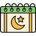 calendar, ramadan, islam, muslim, date
