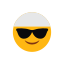 emoji, face, islam, muslim, smilling face, sunglasses 