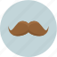 mustache, avatar, face, hair 
