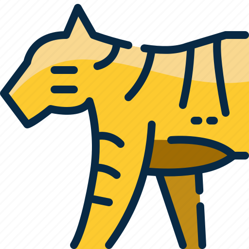 Animal, myanmar, tiger icon - Download on Iconfinder