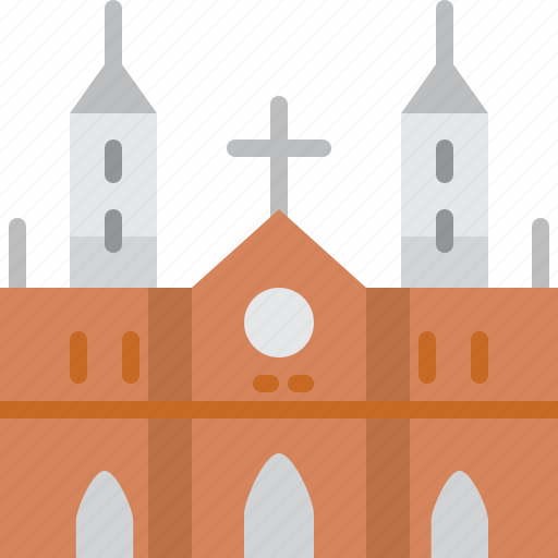 Architecture, church, landmark, marys, myanmar, saint, yangon icon - Download on Iconfinder