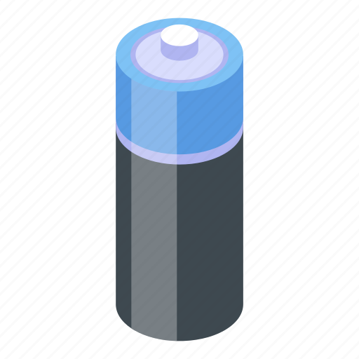 Battery, business, cartoon, computer, isometric, medical, nanotechnology icon - Download on Iconfinder