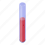 cartoon, isometric, medical, red, test, tube, water 