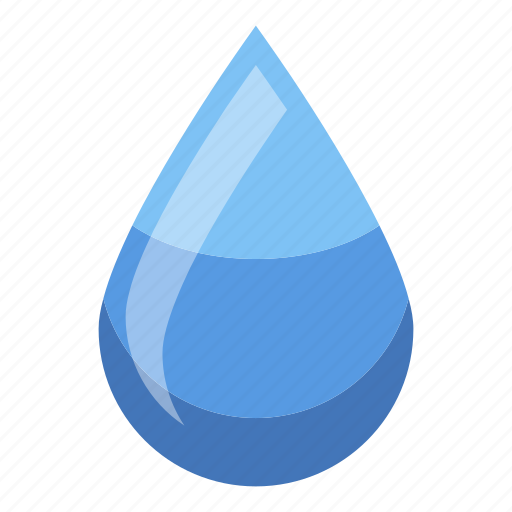 Business, cartoon, drop, eco, isometric, spa, water icon - Download on Iconfinder