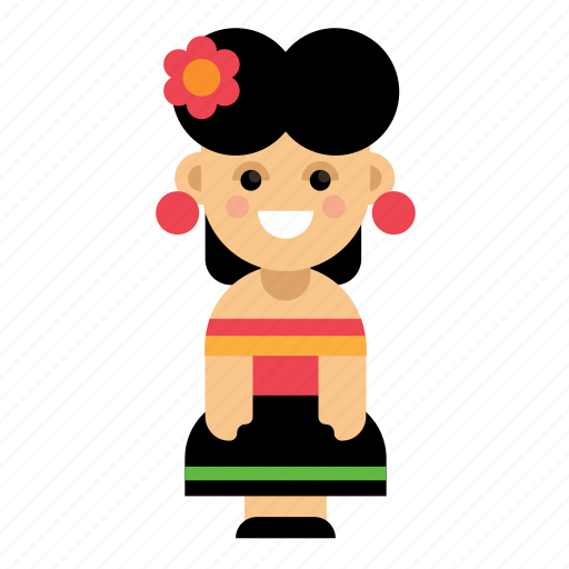 Clothes, costume, culture, ethnic, mexico, people, taditional icon - Download on Iconfinder