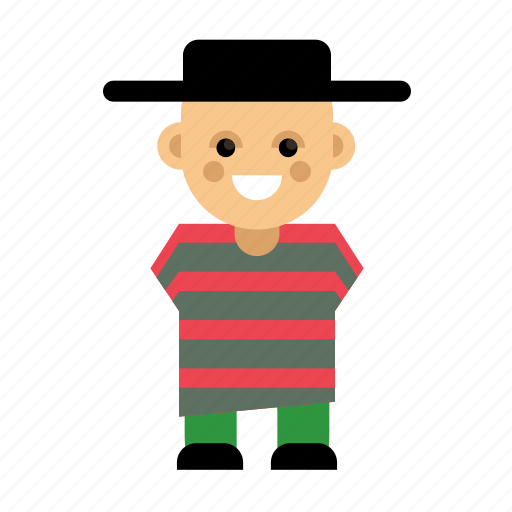 Chile, clothes, costume, culture, ethnic, people, taditional icon - Download on Iconfinder
